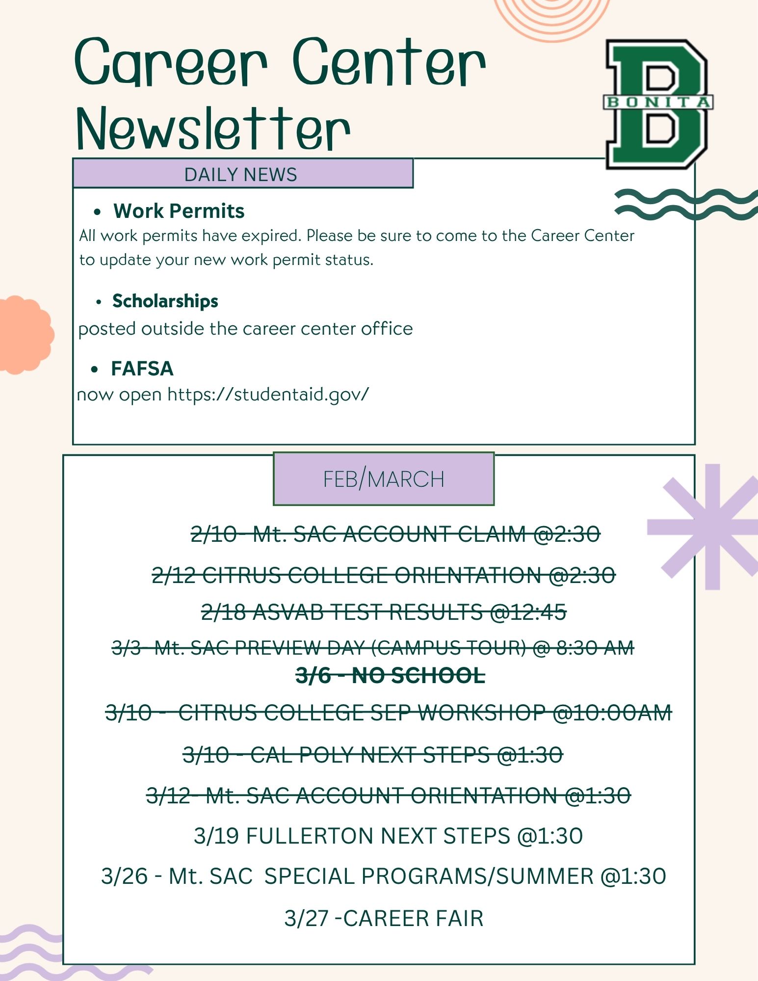 Career newsletter (1)