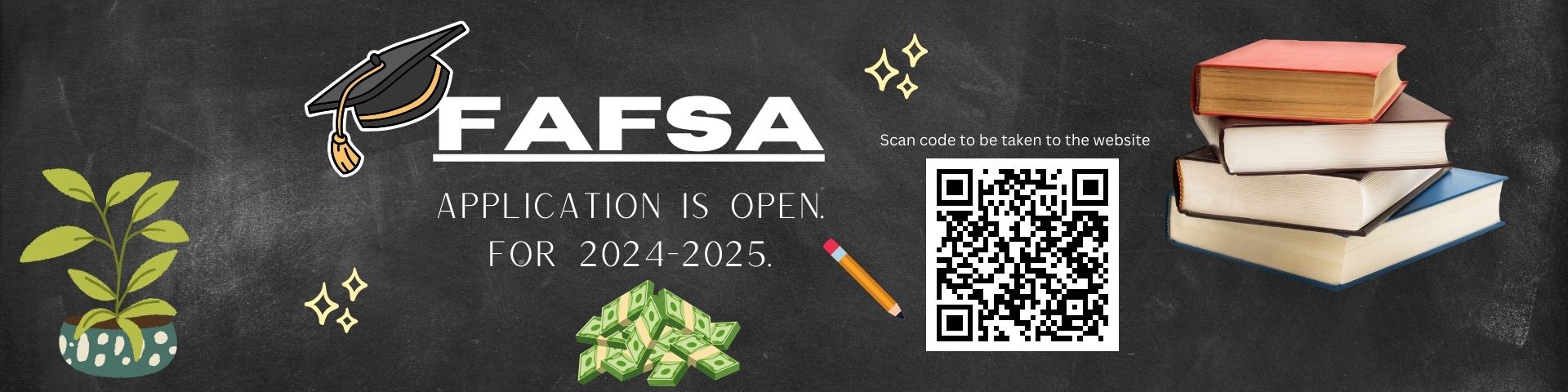 THe FAFSA Application is open
