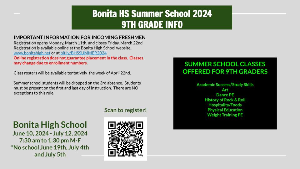 2024 Summer School Registration Flyer (1)